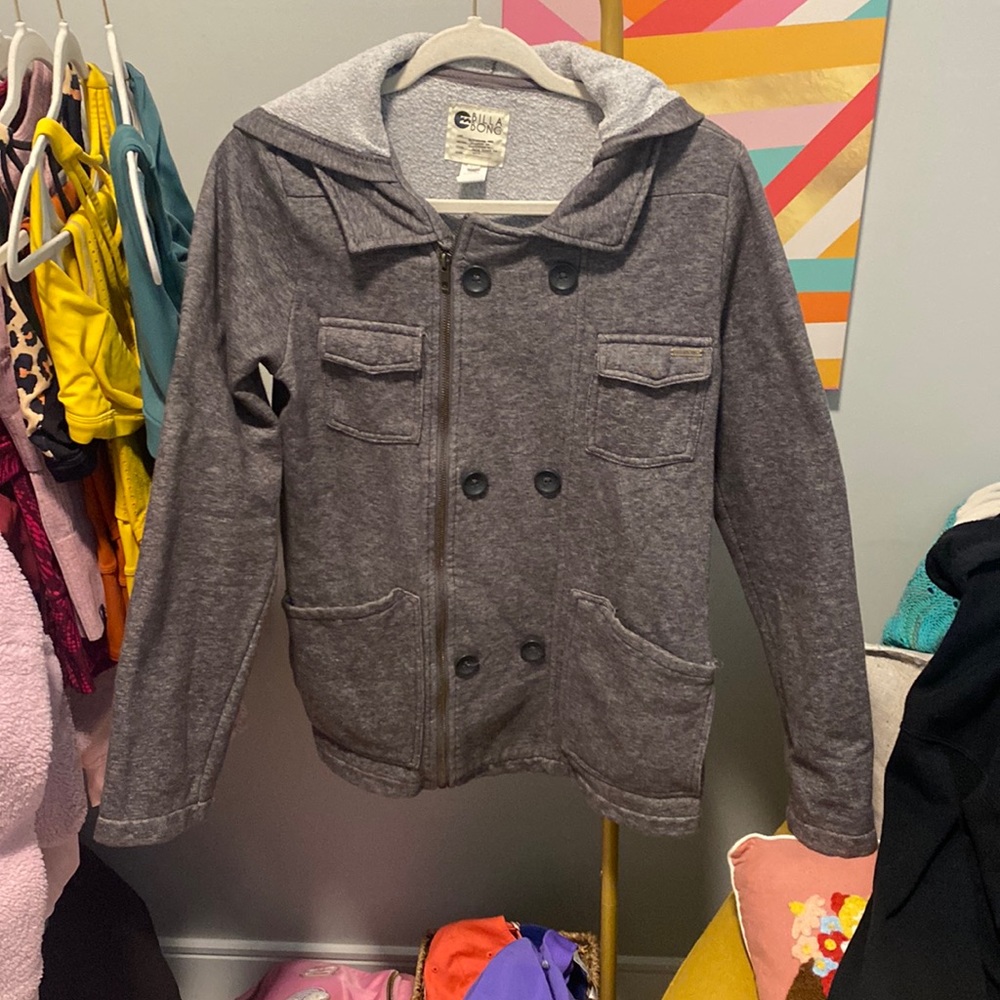 Billabong gray jacket